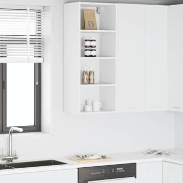 vidaXL Hangkast Wit 40 x 29,5 x 100 cm Bewerkt hout, Verzenden, Nieuw