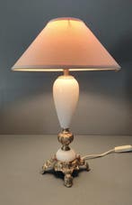 Lampe - Quadripode style Antique - Albâtre, Bronze, Antiquités & Art