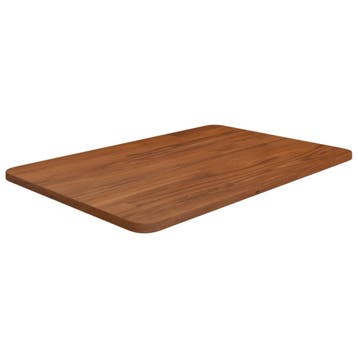 vidaXL Wastafelblad 60x40x1,5cm behandeld massief hout, Verzenden