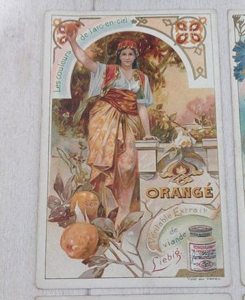 Frankrijk - Liebig S 662 - Les couleurs de larc-en-ciel -