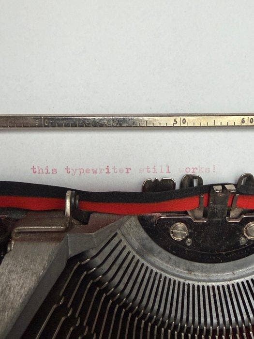 Ettore Sottsass - Valentine - Typemachine - 1960-1970, Antiek en Kunst, Curiosa en Brocante
