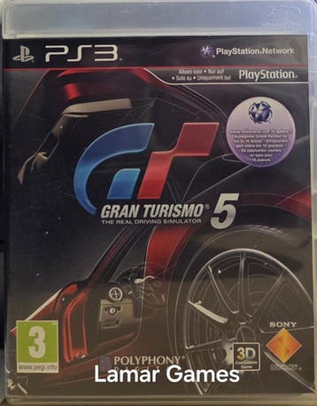 Gran Turismo 5 (ps3 used  game), Ophalen of Verzenden, Nieuw
