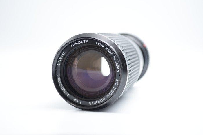 Minolta MC Zoom Rokkor 5.6/100-200mm | Objectif d’appareil, TV, Hi-fi & Vidéo, Appareils photo analogiques