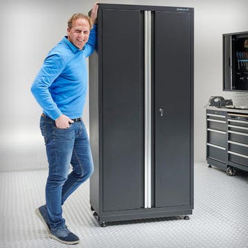 Datona Premium werkplaatskast 90 cm breed - Datona - Zwart, Ophalen of Verzenden, Nieuw