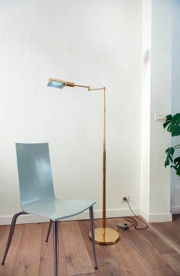 Les Ateliers Boulanger - Lampadaire à bras pivotant - modèle