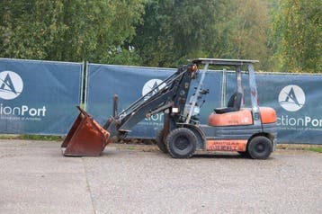 Veiling: Schepheftruck Toyota 4SG12 Benzine 1000kg 2.49m, Zakelijke goederen, Ophalen