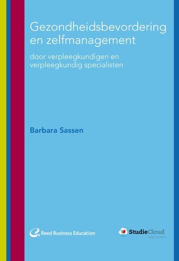 Gezondheidsbevordering en zelfmanagement door, Verzenden, Barbara Sassen