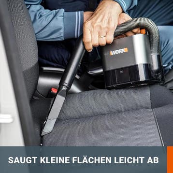 WORX WX030.9 Max accu autostofzuiger – zakloze handstofzu., Doe-het-zelf en Bouw, Ventilatie en Afzuiging, Ophalen of Verzenden