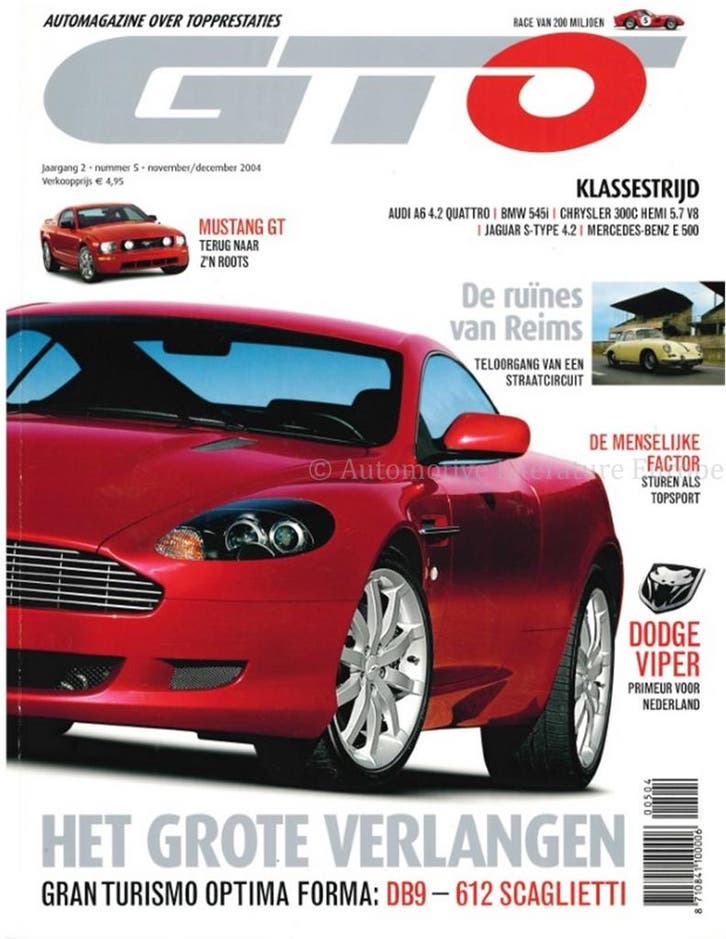 2004 GTO MAGAZINE 05 NEDERLANDS, Livres, Autos | Brochures & Magazines