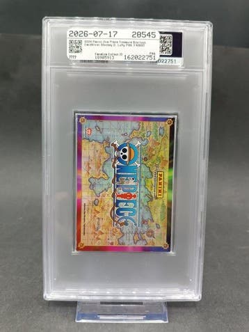 Panini One Piece 2024 Monkey D. Luffy Treasure Box Icon Card
