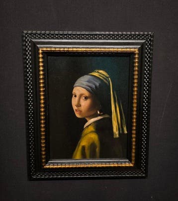 Europese school (XX) - La ragazza con orecchino di perla, da