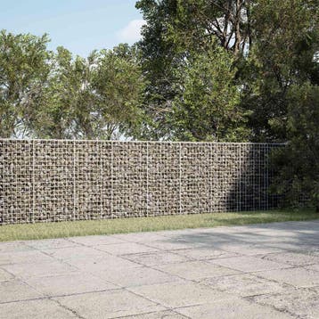 vidaXL Gabion met 3,5 mm Draad en 5x2,5 cm Gaas 500x20x100, Tuin en Terras, Verzenden, Nieuw