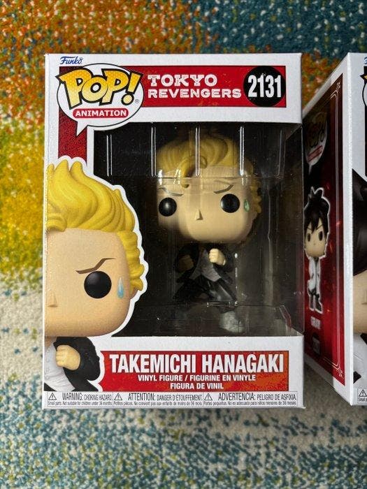 Funko - Funko Pop Lot (Set of 2) - Takemichi Hanagaki #2131, Antiquités & Art, Antiquités | Jouets