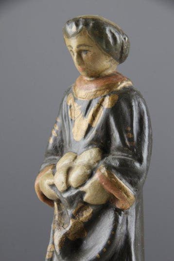 Figurine - Saint Nicholas of Tolentino with Blessed Bread -
