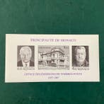 Monaco 1987 - Speciaal blok: postgebouw niet geperforeerd -, Postzegels en Munten, Gestempeld
