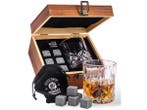 Veiling - Whisky set met 6 Koelstenen &amp; Whiskey Glas, Tickets en Kaartjes
