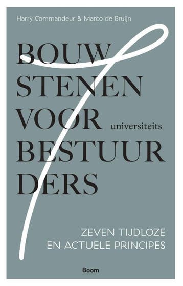 Bouwstenen Voor Universiteitsbestuurders | Harry Commandeur, Boeken, Verzenden, Nieuw, Harry Commandeur