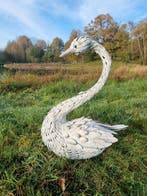 Figuur - Levensechte zwaan - IJzer