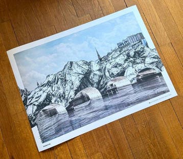 JR - LA CAVERNE DU PONT-NEUF PANORAMIC Edition - Signed