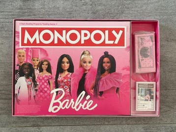 Jeu de société - Monopoly Barbie - Plastique