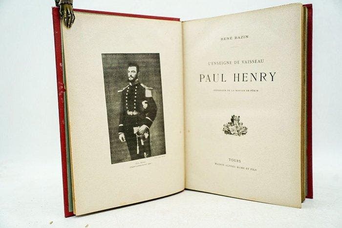 René Bazin - Lenseigne de vaisseau Paul Henry - 1902, Antiquités & Art, Antiquités | Livres & Manuscrits