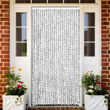 vidaXL Vliegengordijn 100x220 cm chenille licht- en, Verzenden, Nieuw