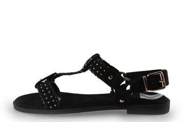 Posh Sandalen in maat 39 Zwart, Verzenden, Zwart, Sandalen of Muiltjes, Zo goed als nieuw