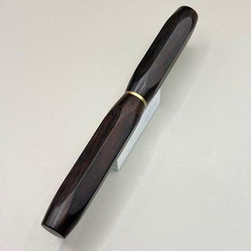 WANCHAR - World Tree Ebony Fountain Pen - Stainless Steel, Nieuw