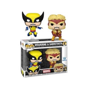 Funko Pop! Marvel 50 Years: Wolverine & Sabretooth () 2-Pack, Verzenden, Nieuw