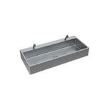 RVS Wasgoot 2-kraans tafelmodel, Verzenden, Nieuw in verpakking, Wassen en Drogen