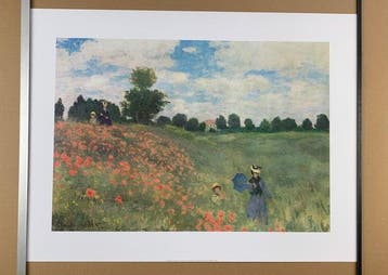 Claude Monet (after) - Mohnfeld bei Argenteuil, 1873 -, Antiquités & Art