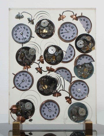 Fernandez Arman (1928-2005) - sculptuur, Colère de réveils -