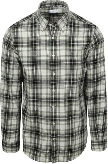 2dekans | McGregor Overhemd Flanel Ruiten Groen - Maat XL -, Kleding | Heren, Overhemden, Ophalen of Verzenden, Nieuw