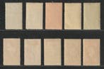 Nederland 1913 - Jubileumzegels - NVPH 90/99, Postzegels en Munten, Postzegels | Nederland, Gestempeld