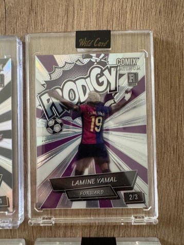 Wild Card Lamine Yamal Numbered parallel - 4 Card - Near