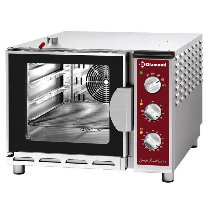 Hetelucht-/Stoomoven | CombiSmall | 4 Niveaus (GN) |, Articles professionnels, Horeca | Équipement de cuisine, Envoi