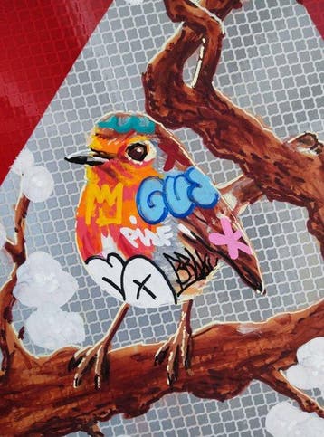 GuS Saint-AmouR (1974) - STreET BiRD 2, Antiquités & Art