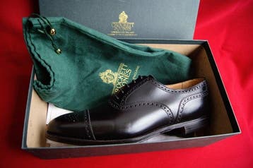 Crockett & Jones - Veterschoenen - Maat: EU 43.5 - Nieuw in, Nieuw