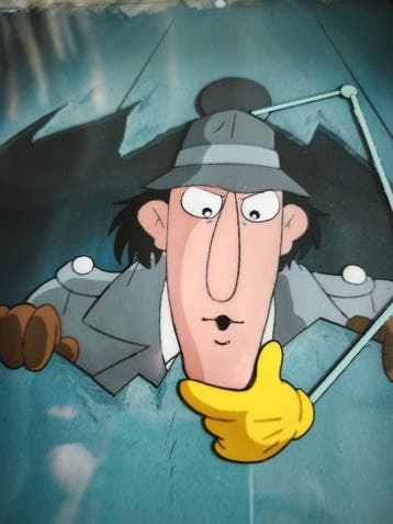Bruno Bianchi - 1 Original Animation cel - Inspecteur Gadget, Nieuw in verpakking