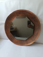 Marco Furgeri - Spiegel - Koper - Vintage octagonale spiegel, Antiek en Kunst