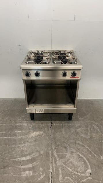 Cuisinière à gaz Küppersbusch EGH 410/00510 en acier, Articles professionnels, Verzenden