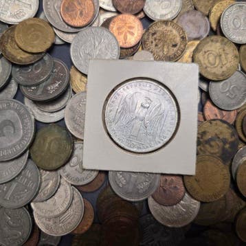 . Duitsland Collection of coins incl. silver (Zonder, Timbres & Monnaies
