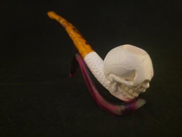 taurus - Sans prix de réserve - Pipe en écume de mer - écume, Nieuw