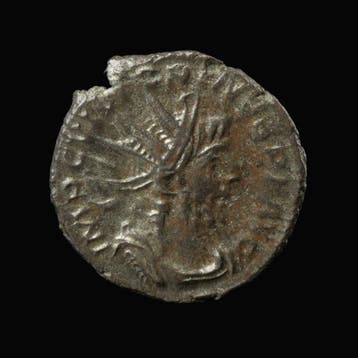 Oud-Romeins Romeinse munt Victorinus (269–271 n.Chr.), Sol