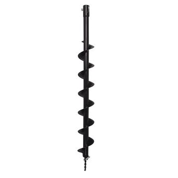 Kibani Grondboor 80 MM - Losse Boor - Palenboor Diameter 8, Tuin en Terras, Hand-tuingereedschap, Nieuw