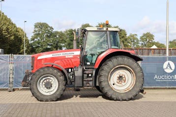 Veiling: Tractor Massey Ferguson 6490 Dyna-6 Diesel 175pk 20, Ophalen