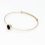 Armband - 14 karaat Geel goud - Onyx, Nieuw