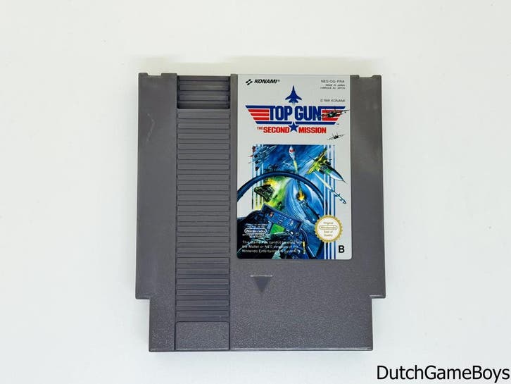 Nintendo Nes – Top Gun Second Mission - FRA, Games en Spelcomputers, Games | Nintendo NES, Gebruikt, Verzenden
