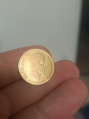 France. Napoléon III. 10 Francs 1859-A, Paris