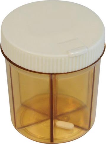 Extra grote pillendoos - Transparant, Verzenden, Nieuw